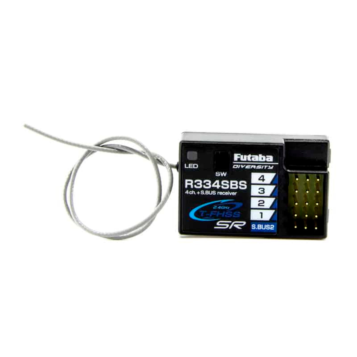 T4PM Plus 4-Channel Surface Radio with R334SBS Rx