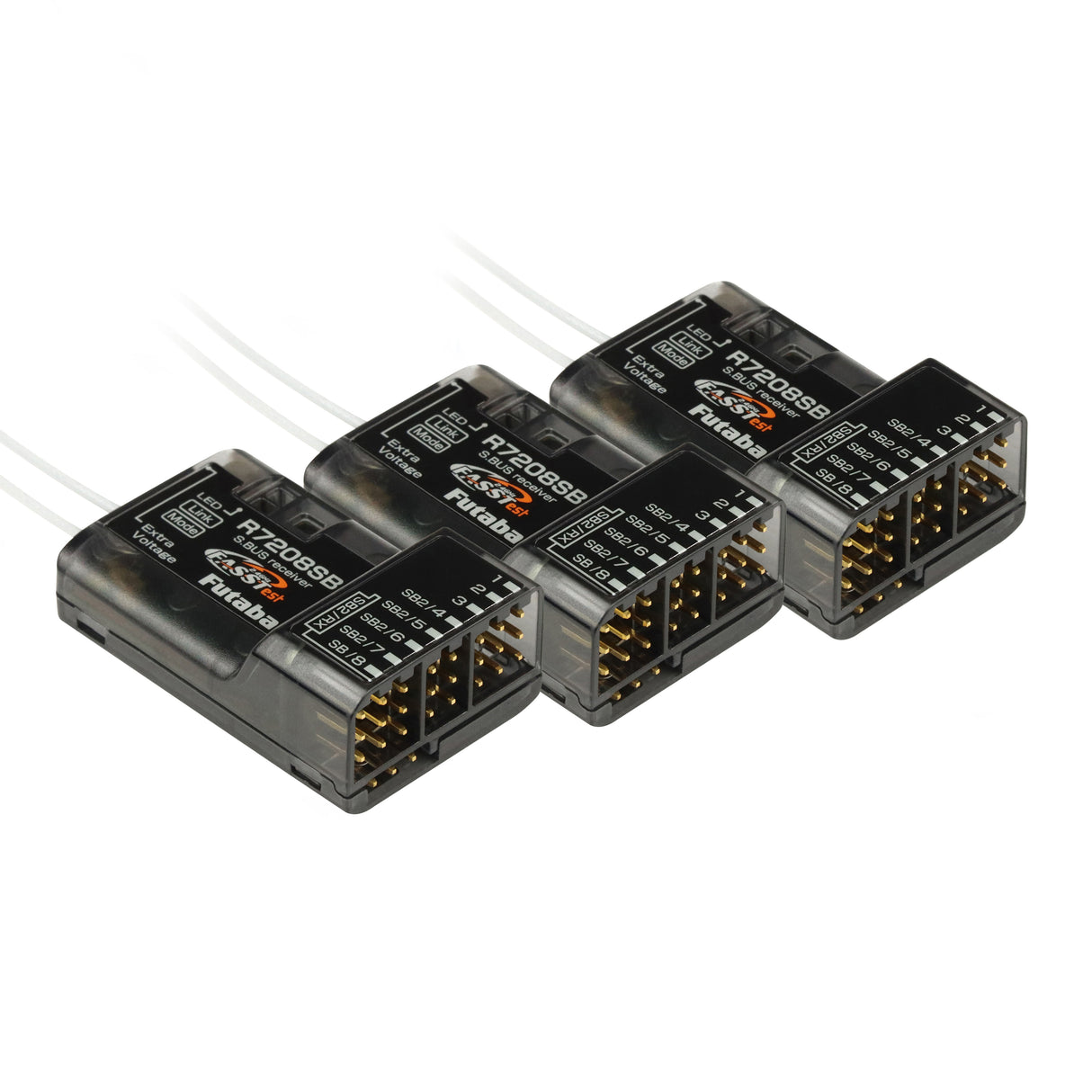 T16IZ Super 18-Channel Air Radio (Multi-mode) with 3x R7208SB Rx