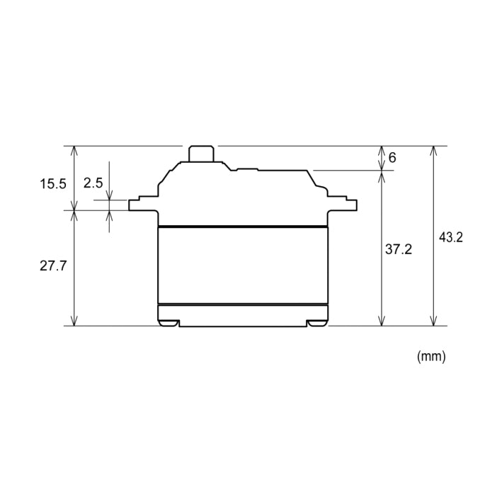S-A601 Coreless Digital Servo PWM/S.Bus2 41kg 0.11s 4.8 - 7.4V