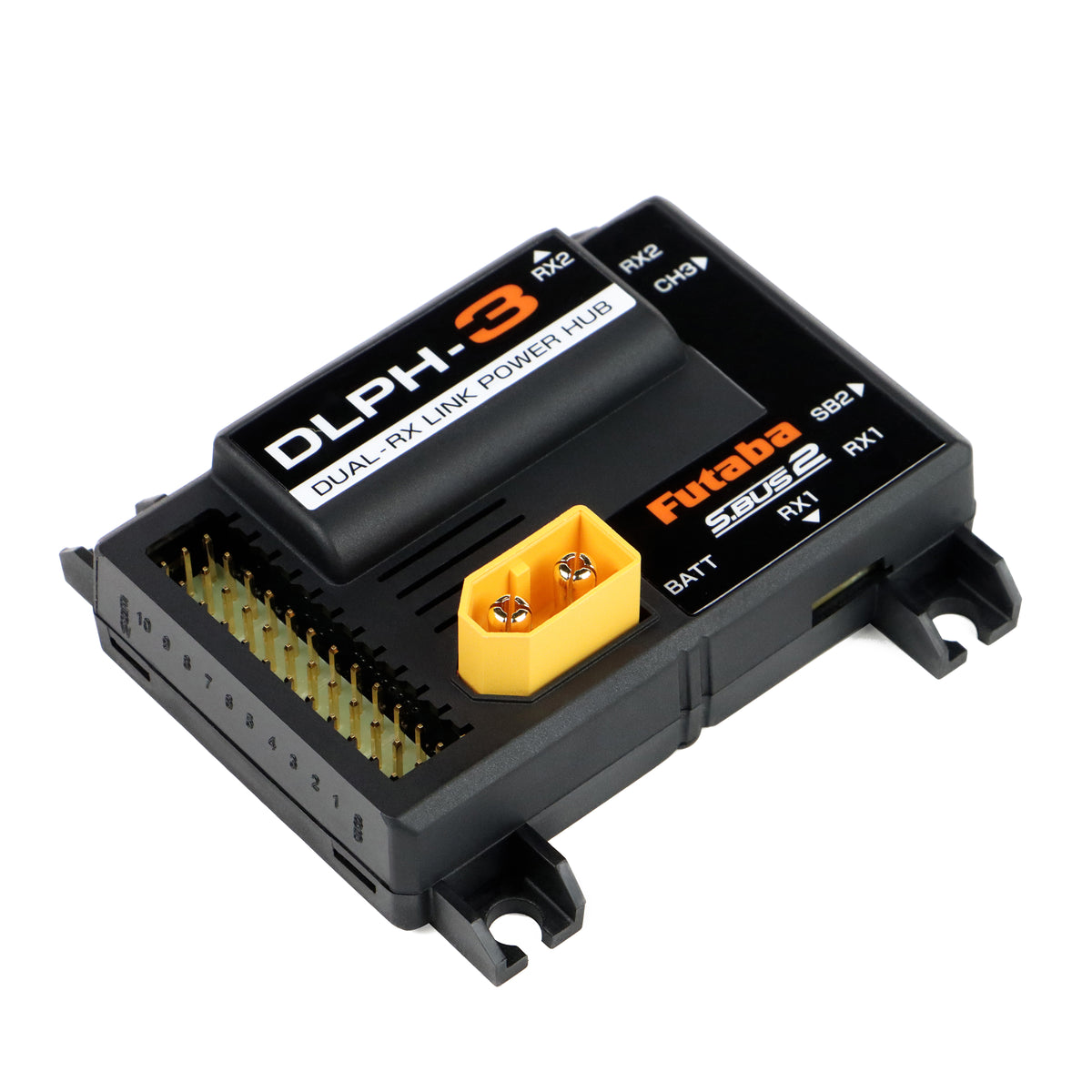 Flow Rxhub DLPH-3 10-channel Dual Rx Link Power Hub – Futaba UK