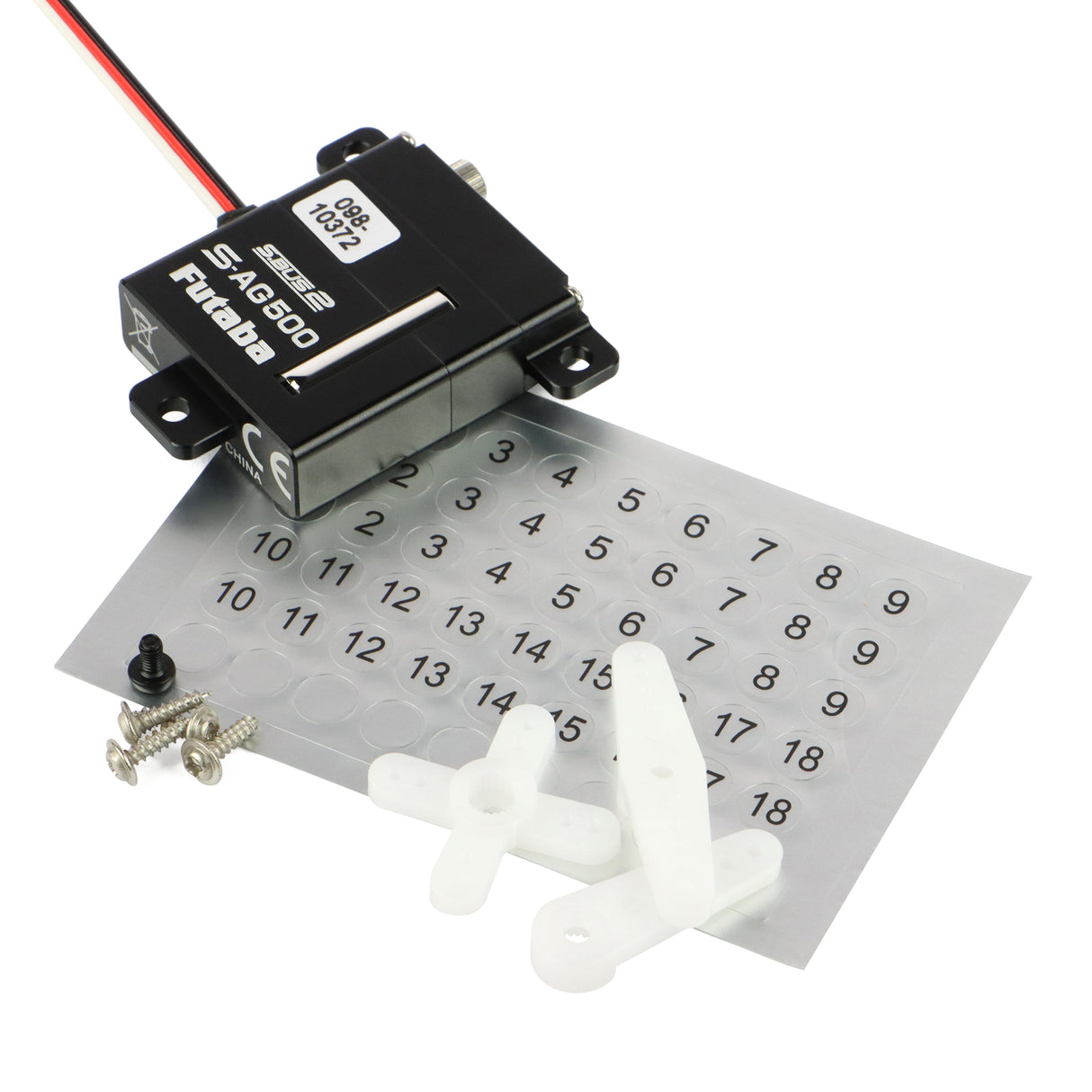 S-AG500 Corelss Slim Digital Servo PWM/S.Bus2 9.5kg 0.12s 6.0V - 7.4V