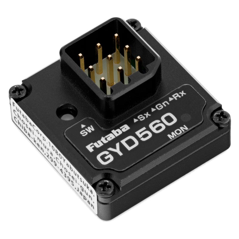 フタバGYD560　ジャイロ GYD560 Drift Car Steering Gyro Aluminium (Wireless Adjust) – Futaba UK