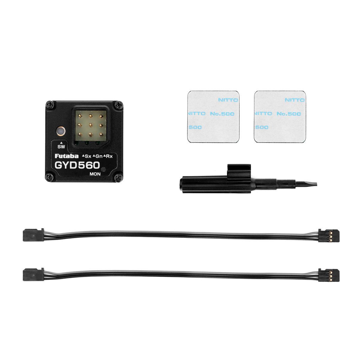 GYD560 Drift Car Steering Gyro Aluminium (Wireless Adjust) – Futaba UK