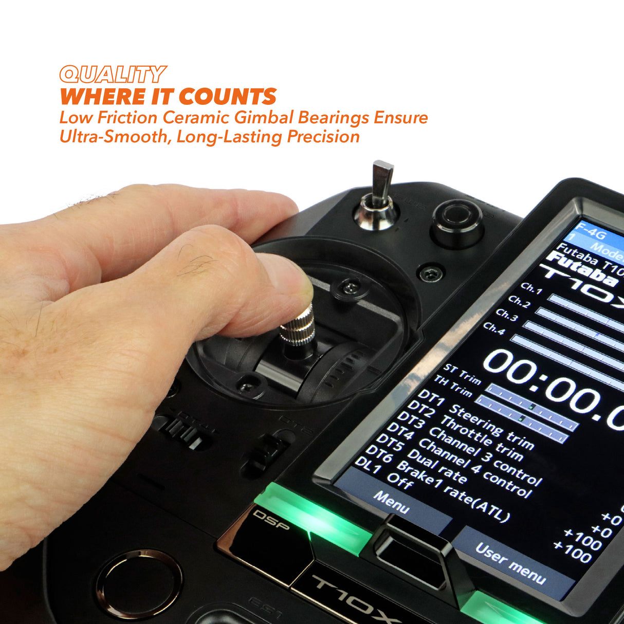 T10XCR 10-Channel Surface Radio with R404SBS Rx