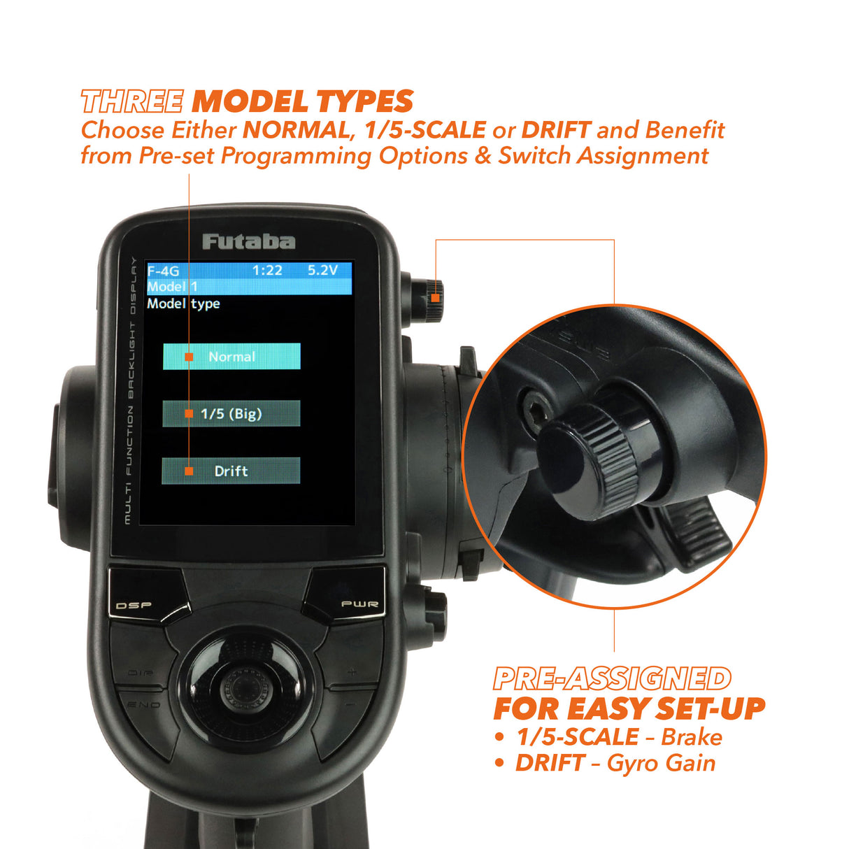 T6PV 6-Channel Surface Radio with R304SB Rx