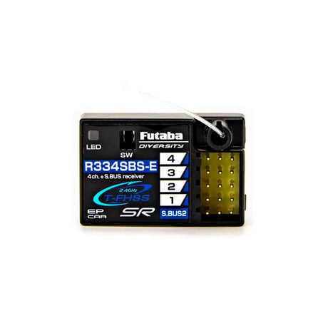 R334SBS-E 4-Channel (PWM) Surface Receiver with S.BUS for Telemetry T-FHSS SR / T-FHSS (Short Aerial)