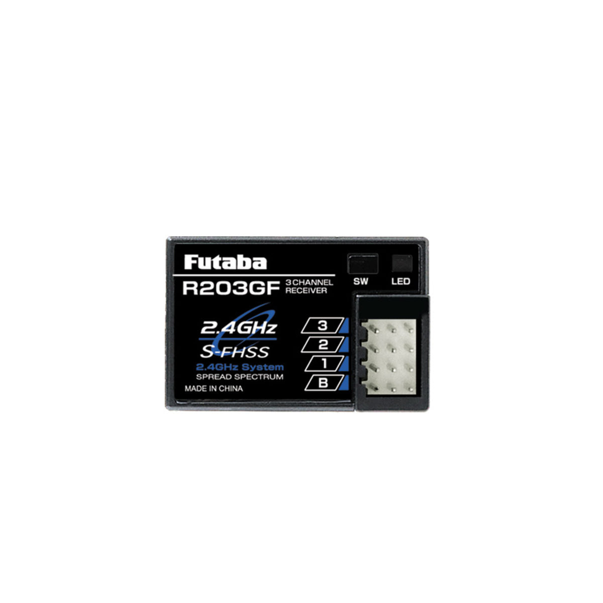 Futaba R203gf R203GF 3-Channel (PWM) Surface Receiver S-FHSS / FHSS – Futaba UK