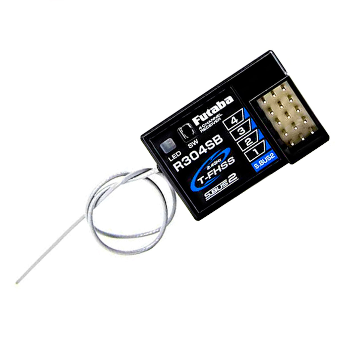 R304SB 4-Channel (PWM) Surface Receiver with S.BUS for Telemetry T-FHSS