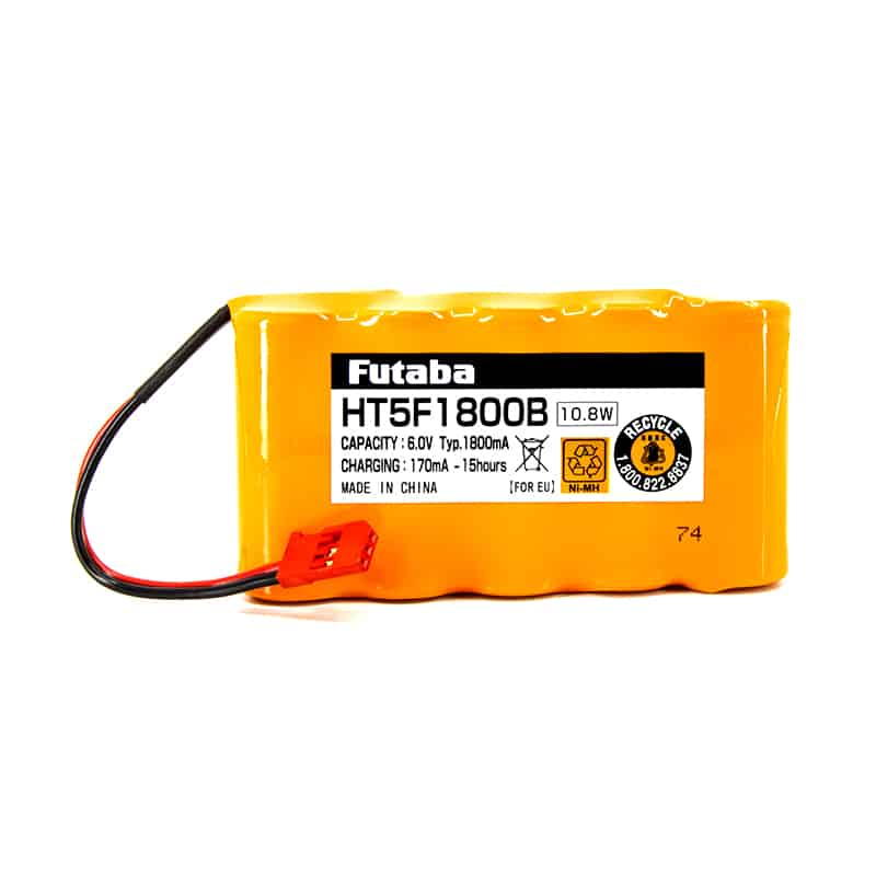 HT5F1800B 6.0V 1800mAh NiMH Transmitter Battery for 4PK/14SG Tx