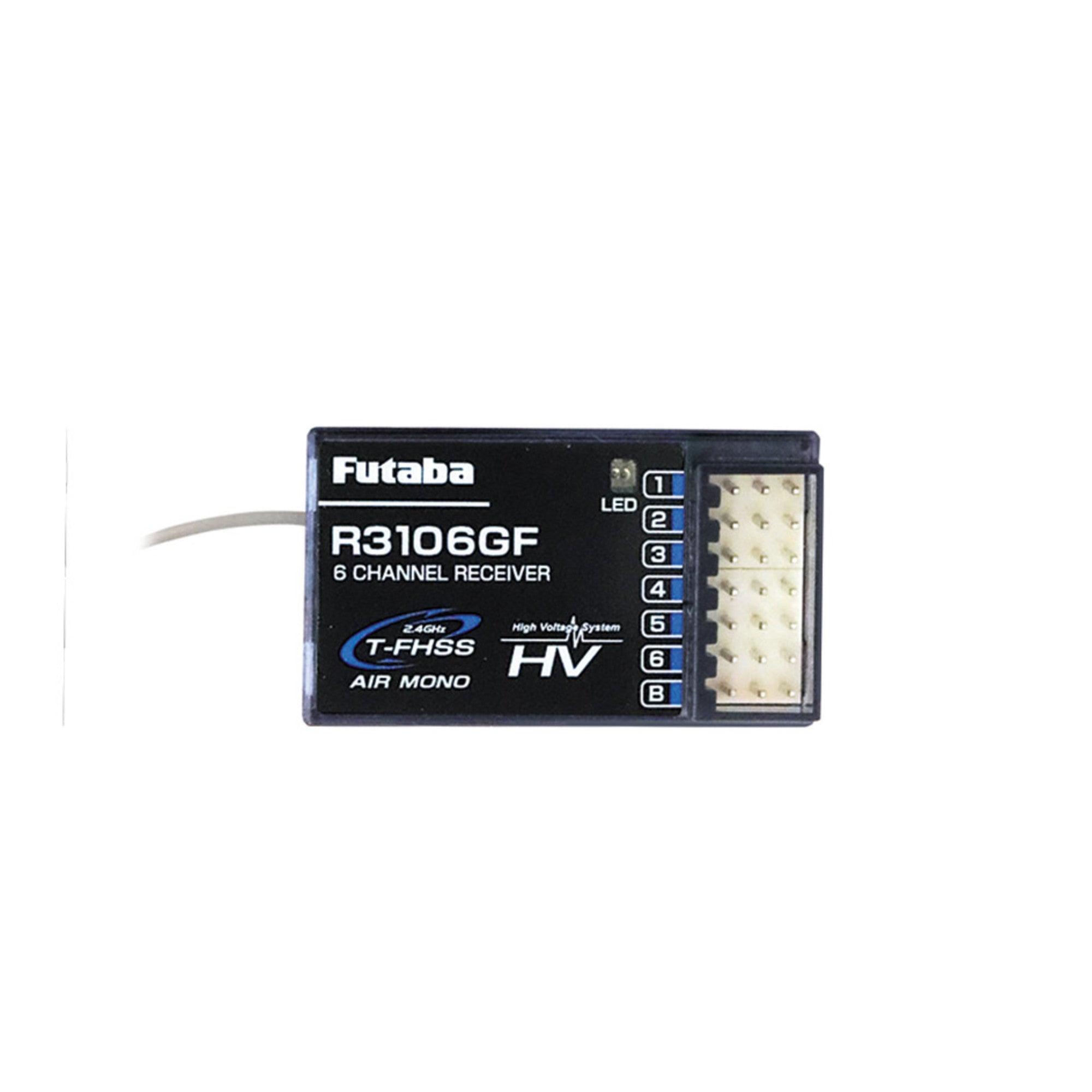 R3106GF 6-Channel (PWM) Air Receiver T-FHSS – Futaba UK