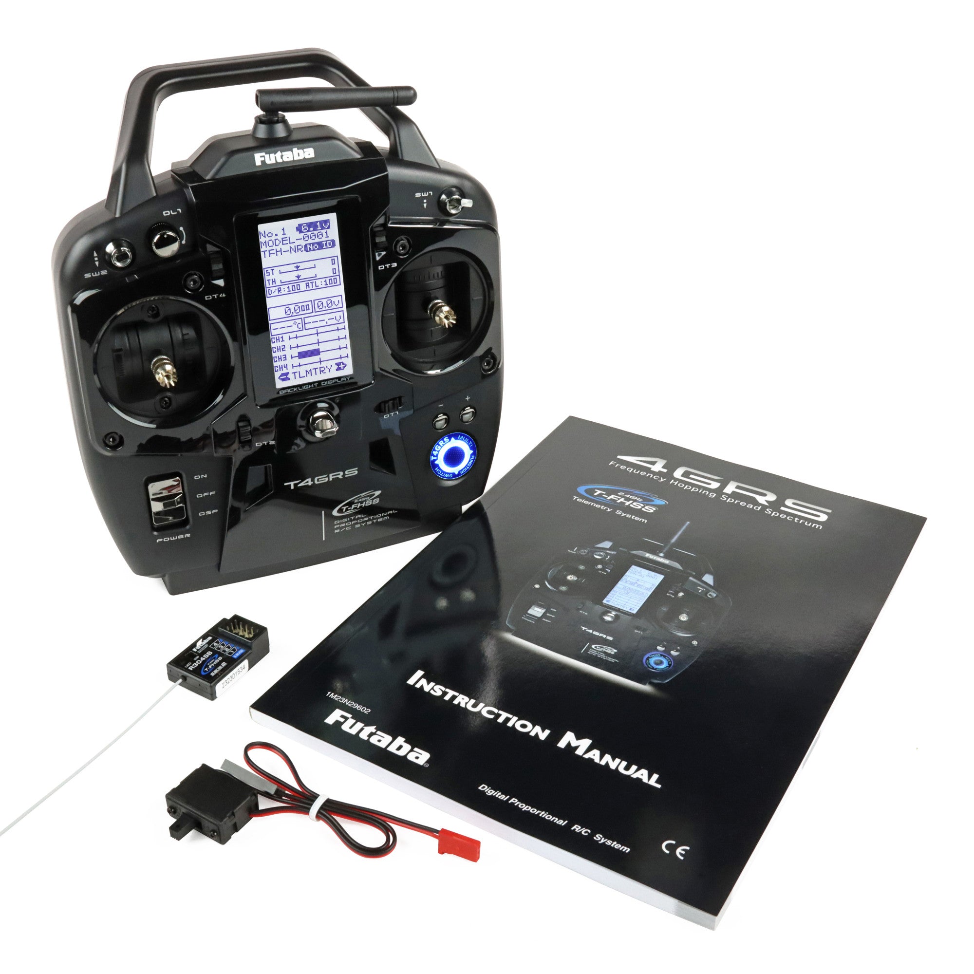 T4GRS 4-Channel Surface Radio with R304SB Rx – Futaba UK