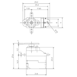 S3154 Sub-Micro Digital Servo 1.7kg 0.09s 4.8V - 6V