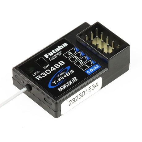 R304SB 4-Channel (PWM) Surface Receiver with S.BUS for Telemetry T-FHSS
