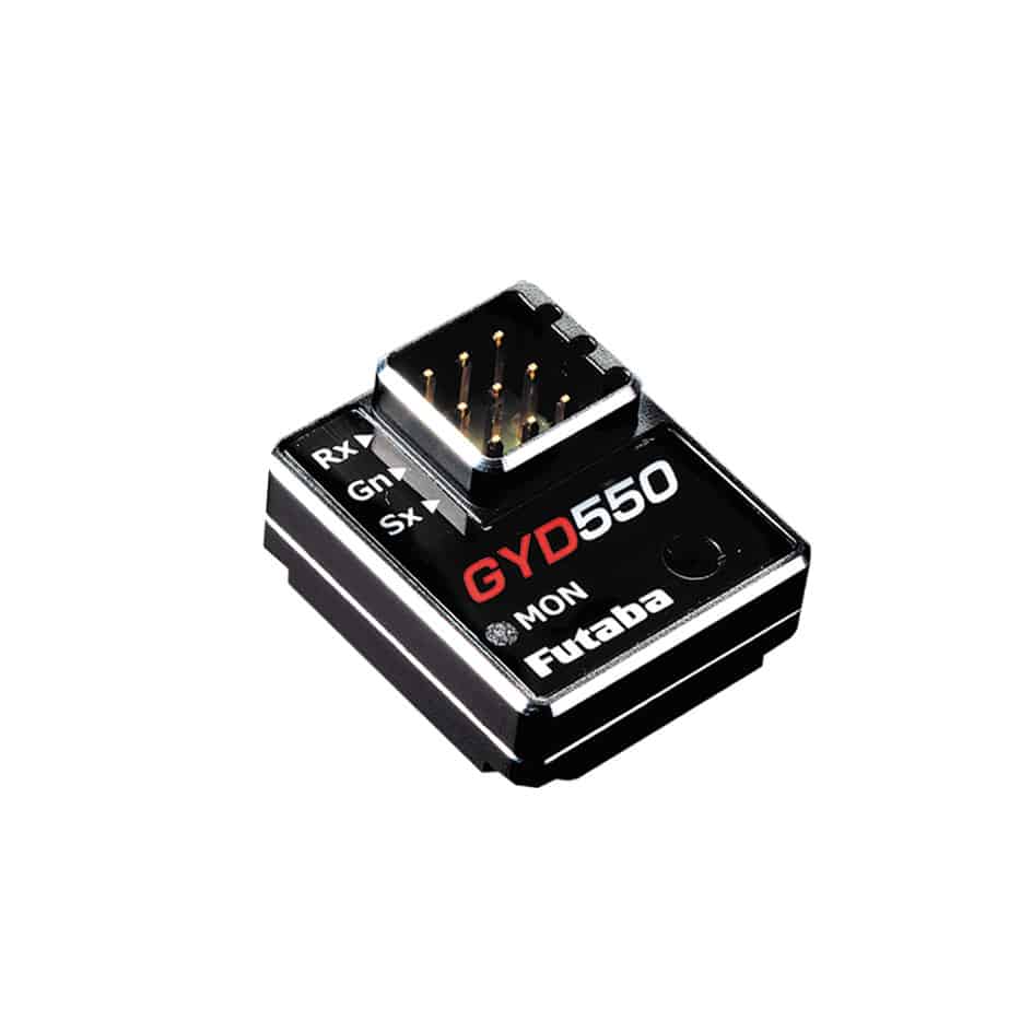 FUTABA CD-700 GYD550 サーボ＆ジャイロセット GYD550 Drift Car Steering Gyro Aluminium (Wireless Adjust) – Futaba UK