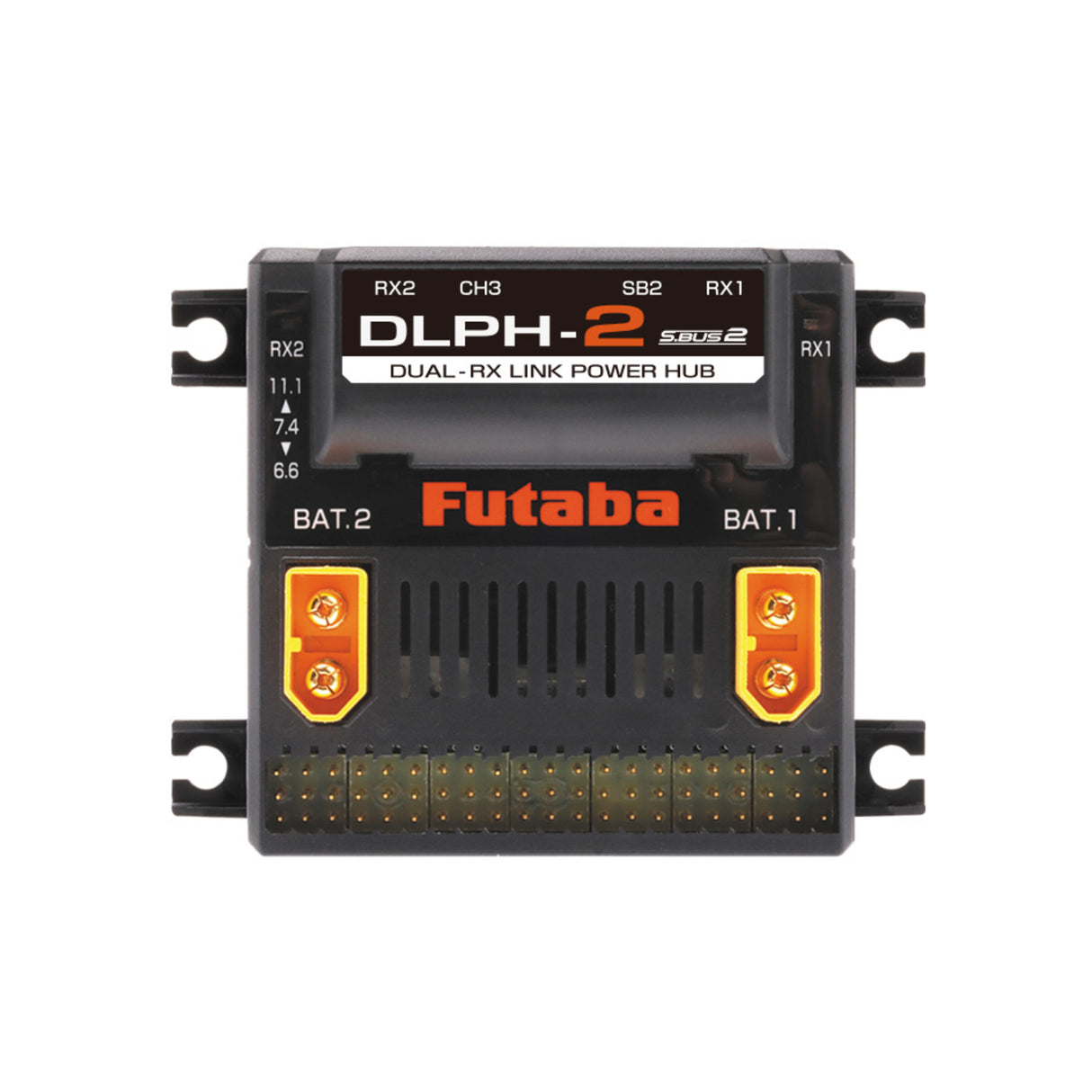DLPH-2 Intelligent Power Hub (Dual Rx, Dual Battery, Gyro Capable)