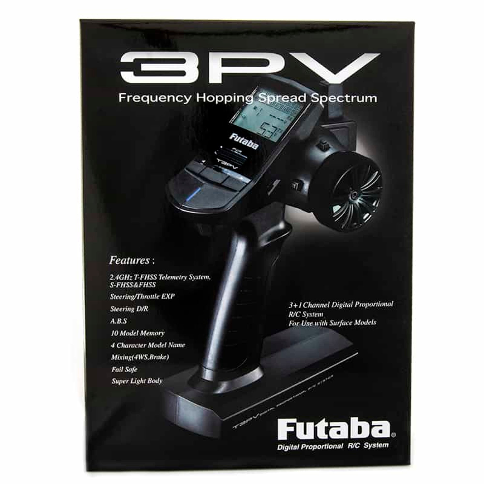 T3PV 3-Channel Surface Radio with R304SB Rx – Futaba UK