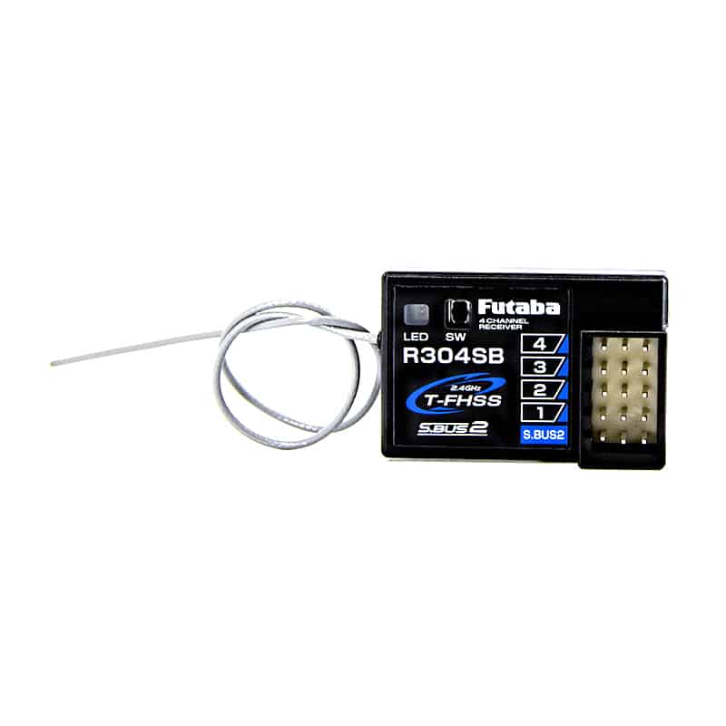 R304SB 4-Channel (PWM) Surface Receiver with S.BUS for Telemetry T-FHSS