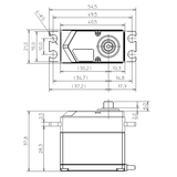 HPS-H701 Standard Brushless Servo PWM/S.BUS2 40.0kg 0.07s 4.8V - 7.4V