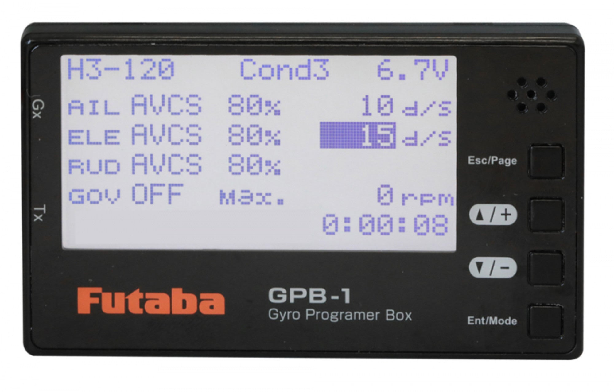 Futaba CGY760R ジャイロ CGY760R-GPB1 3-Axis Helicopter Gyro, T-FHSS/FASSTest Rx and