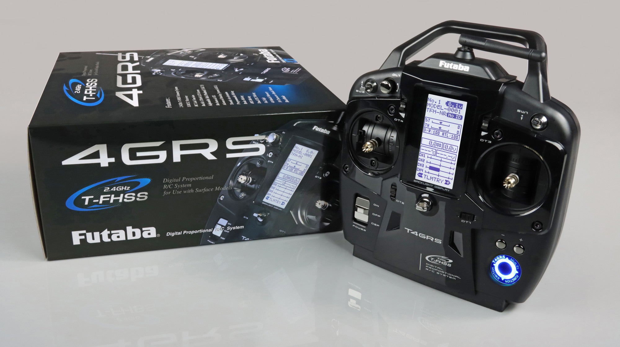 T4GRS 4-Channel Surface Radio with R304SB Rx – Futaba UK