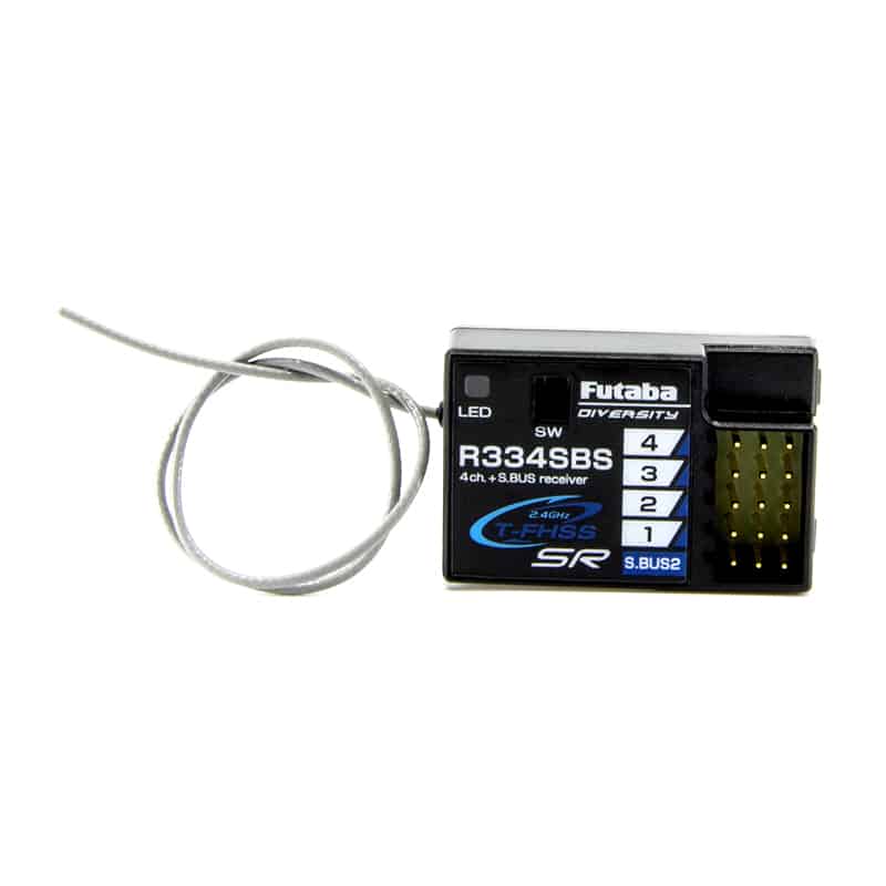 R334SBS 4-Channel (PWM) Surface Receiver with S.BUS for Telemetry